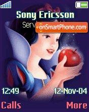 Snow White 01 tema screenshot