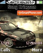 Nfs Most Wanted 03 tema screenshot