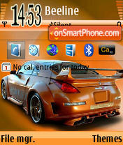 Capture d'écran Car5 thème