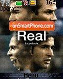 Скриншот темы Real Madrid