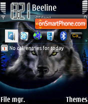 Wolf Kata theme screenshot