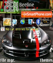 Sport Car 01 tema screenshot