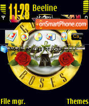 GNR tema screenshot