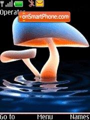 Glowing Mushroom tema screenshot