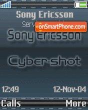 Sonyericsson 01 es el tema de pantalla