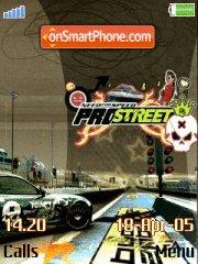 Nfs Pro Street 05 theme screenshot