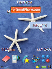 Star Fish es el tema de pantalla