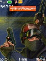 Скриншот темы Counter Strike 13