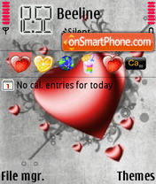 Heart2 tema screenshot