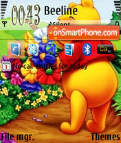 Capture d'écran Pooh 12 thème