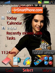 Bill Kaulitz tema screenshot