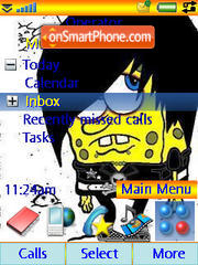 Gubka Bob theme screenshot