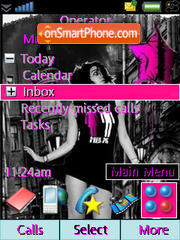 Emo Devochki tema screenshot