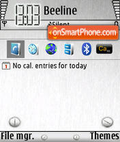 N73steel Theme-Screenshot