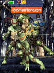 Ninja Turtles tema screenshot