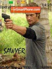 Sawyer Lost theme screenshot