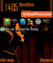 Deejay 01 theme screenshot