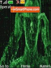 The Matrix Theme tema screenshot