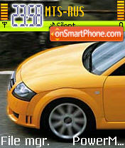 Audi tt tema screenshot