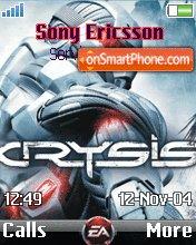 Скриншот темы Crysis for Mobile