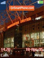 Скриншот темы Manchester United