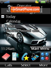 Lamborghini New tema screenshot