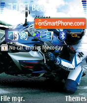 Suzuki Gsxr es el tema de pantalla