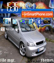 Astra G tema screenshot