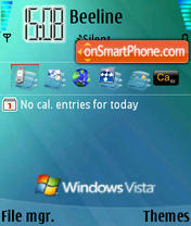 Vista theme screenshot