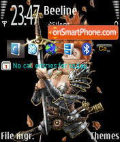 Knight tema screenshot