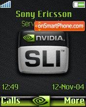 Nvidia Sli tema screenshot