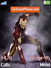 Скриншот темы Iron Man Movie