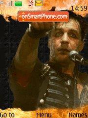 Скриншот темы Rammstein Reise Tour