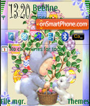 Easter Time theme screenshot
