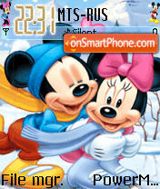 Скриншот темы Animated Disney 03