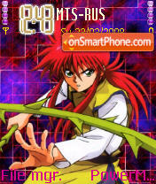 Capture d'écran Yu Yu Hakusho Kurama thème