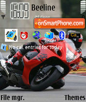 Hayabusa 08 theme screenshot