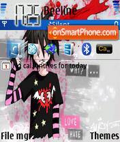 Emo 13 tema screenshot