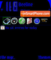 BB tema screenshot