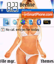 Pamela Anderson Jl theme screenshot