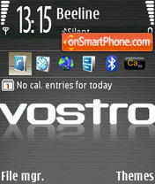 Скриншот темы Vostro st.icons