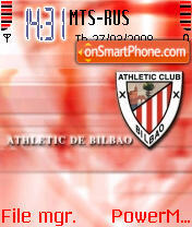 Athletic club tema screenshot