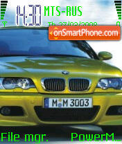 Скриншот темы BMW