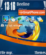 Firefox 10 tema screenshot