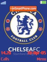 Chelsea Fc W850i tema screenshot