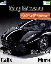 Lamborghini tema screenshot