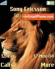 Lion tema screenshot