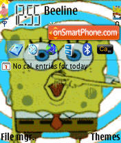 Capture d'écran Spongebob thème