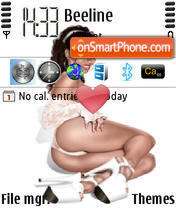 Girl3 tema screenshot