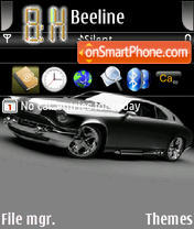 Supercar tema screenshot